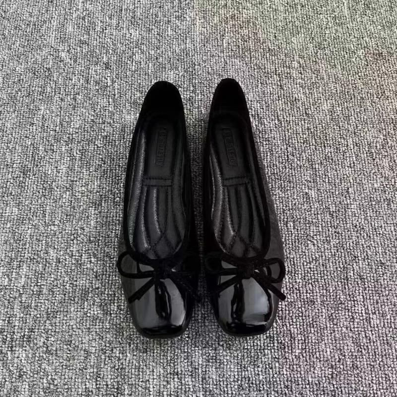 Women Ballet Flats Square Toe  - Women'S Elegant Formal Wear 评论和价格