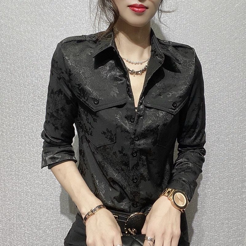 Female Tops Spring and Autumn  - Women Formal Wear Shirts 评论和价格