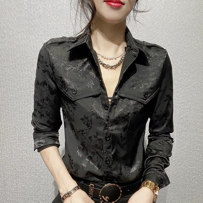 Female Tops Spring and Autumn  - Women Formal Wear Shirts 评论和价格