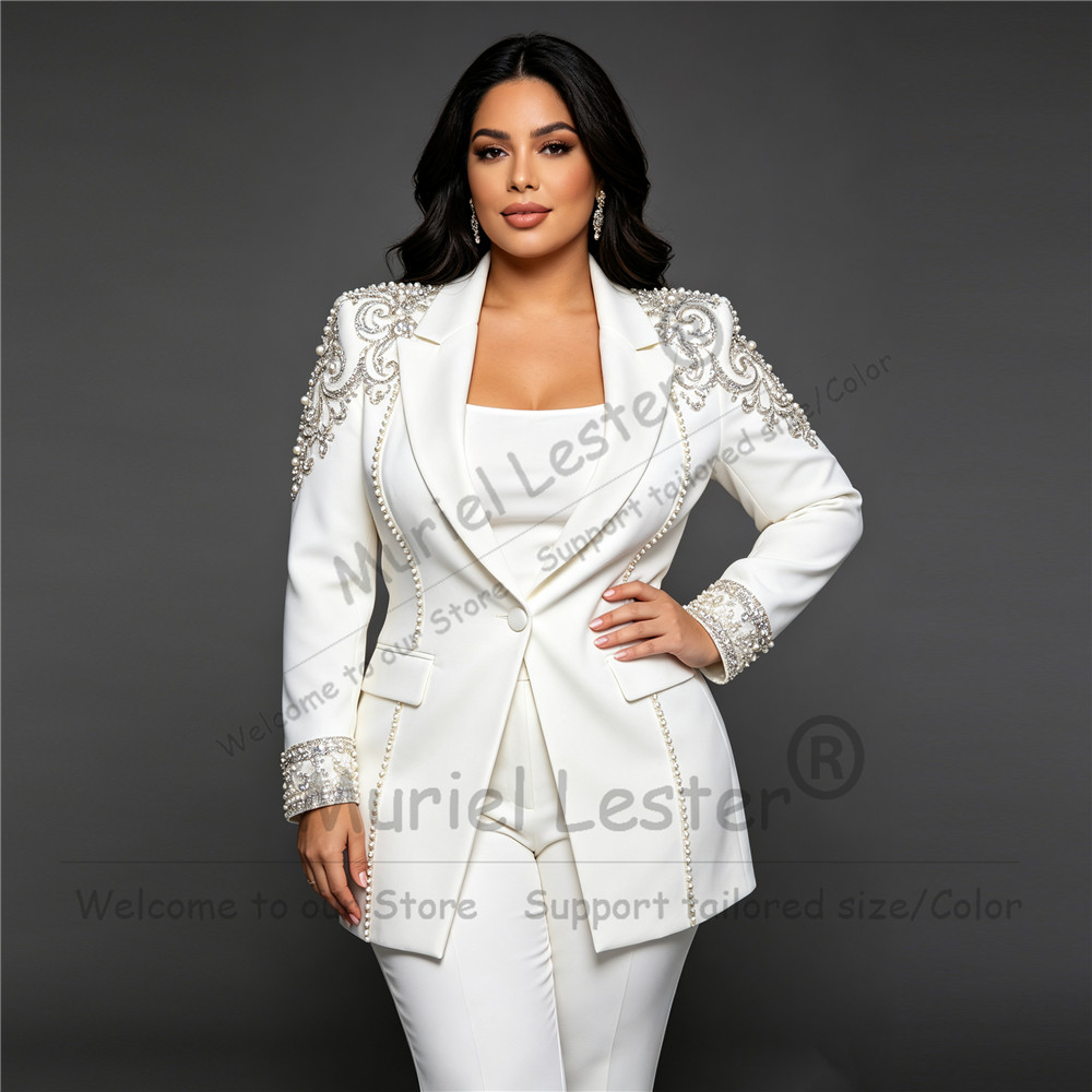 Handmade Women Suit or Wedding - Women'S Formal Wear Pants 评论和价格