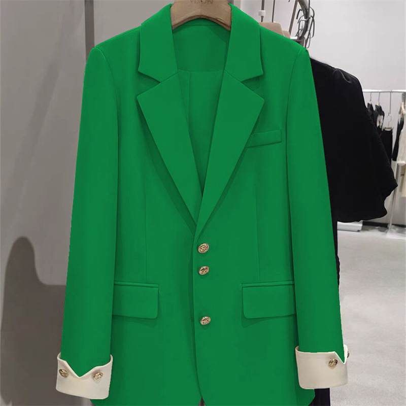 Fashion Ladies Blazer Color Bl - Formal Winter Wear Women Jacket 评论和价格