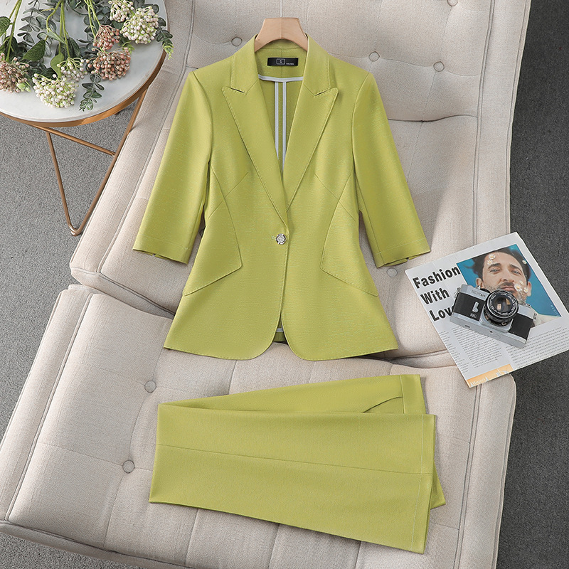 Blue women's blazer2025New Sum - High End Women'S Formal Wear 评论和价格