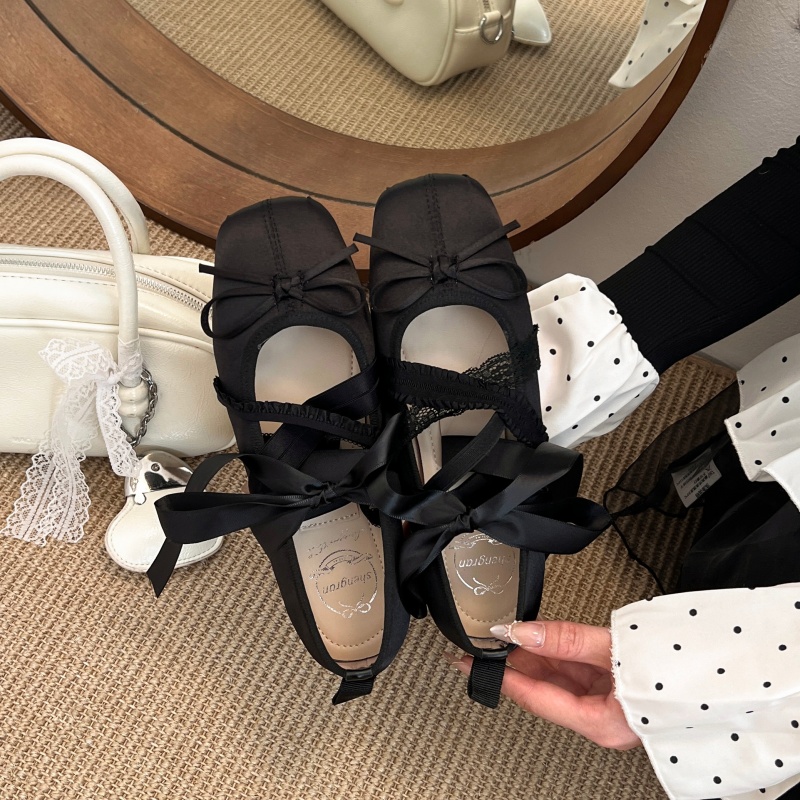 New Spring Comfortable Lace-up - Women'S Elegant Formal Wear 评论和价格