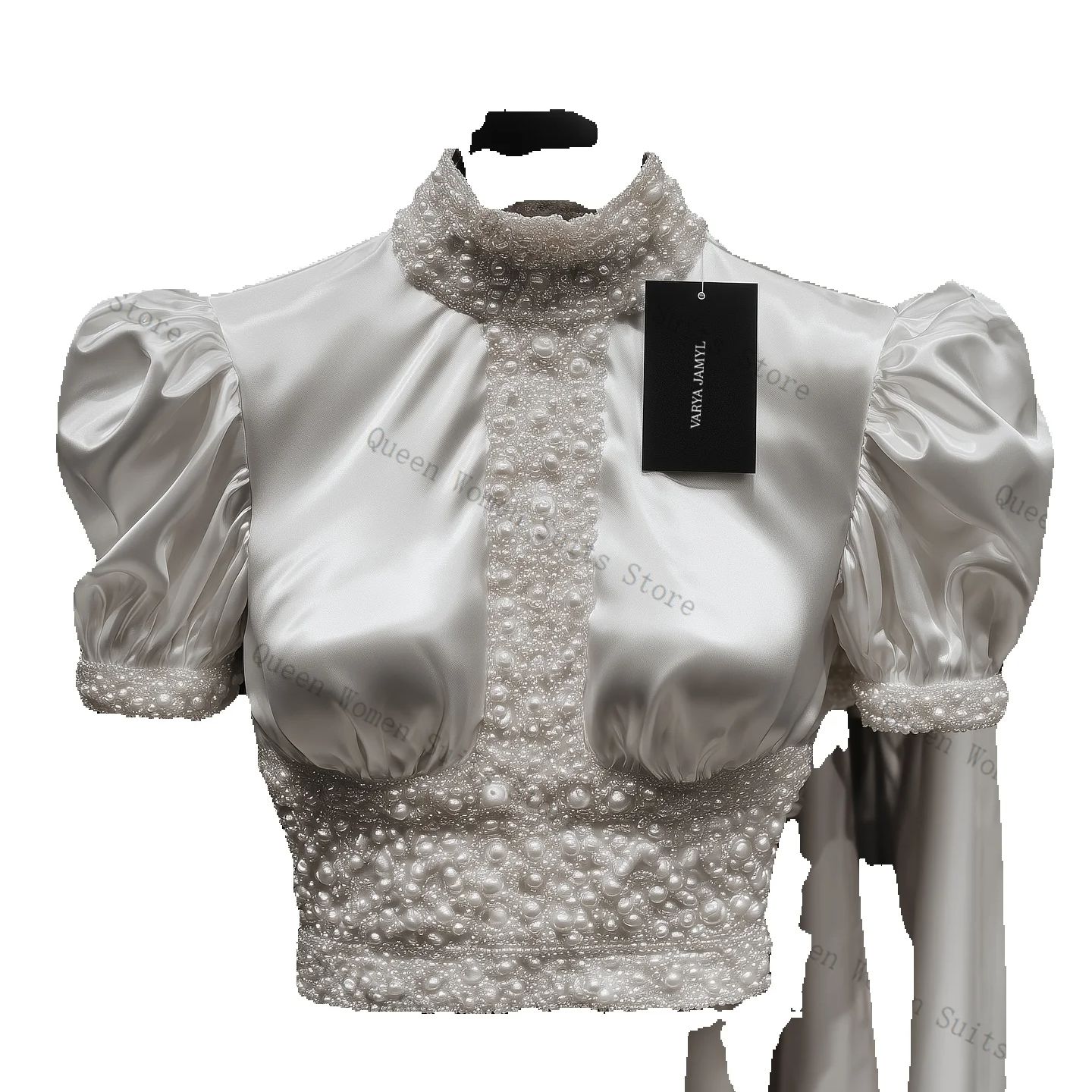 Luxury Pearls Women Suit Set 2 - Women'S Formal Wear For Wedding Guest 评论和价格