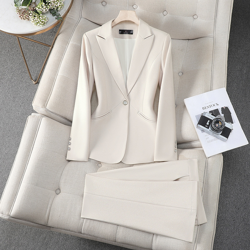 Office Ladies Formal Pant Suit - Formal Winter Wear Women Jacket 评论和价格