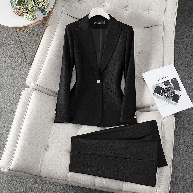 Office Ladies Formal Pant Suit - Formal Winter Wear Women Jacket 评论和价格