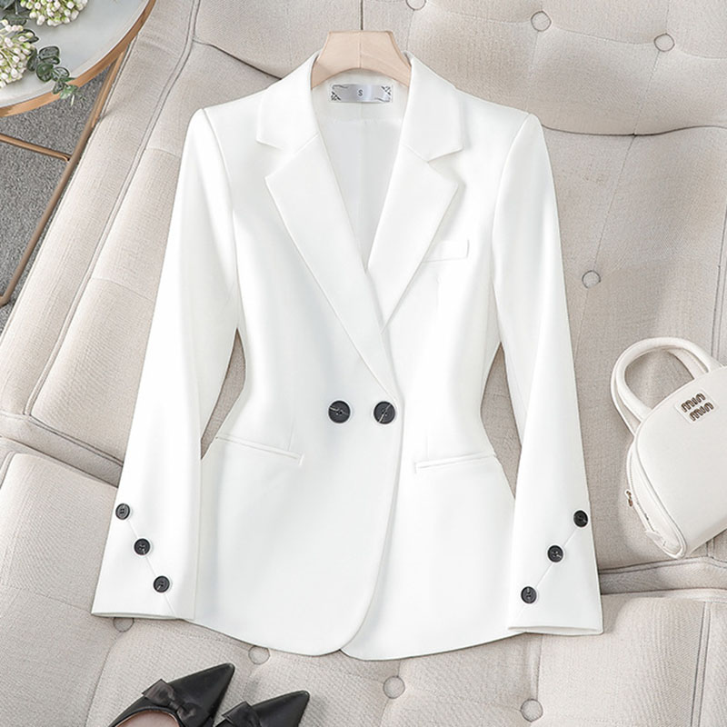 2025 New Spring Autumn White B - Formal Winter Wear Women Jacket 评论和价格