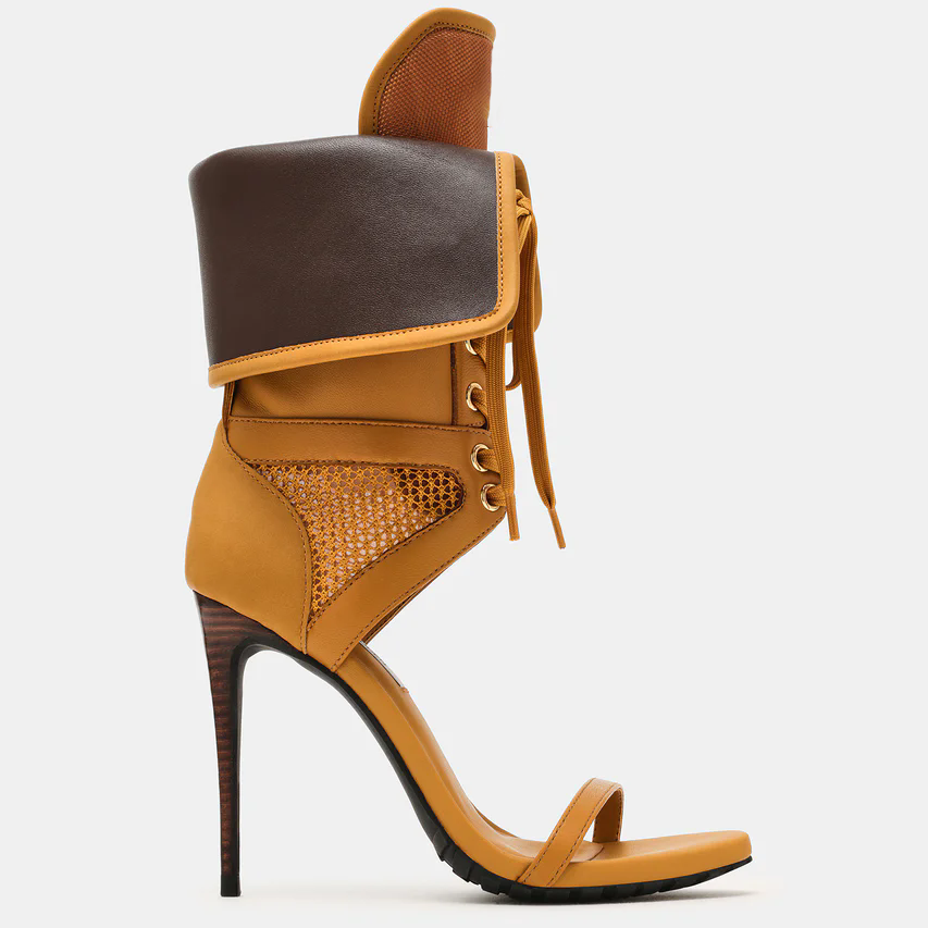 Women Open Toe Stilettos Lace  - Women'S Elegant Formal Wear 评论和价格
