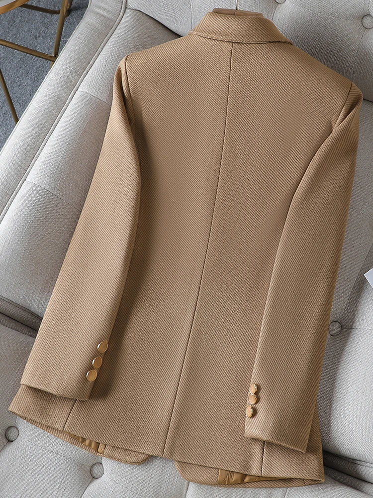 Fashion Ladies Blazer Women Gr - Formal Winter Wear Women Jacket 评论和价格