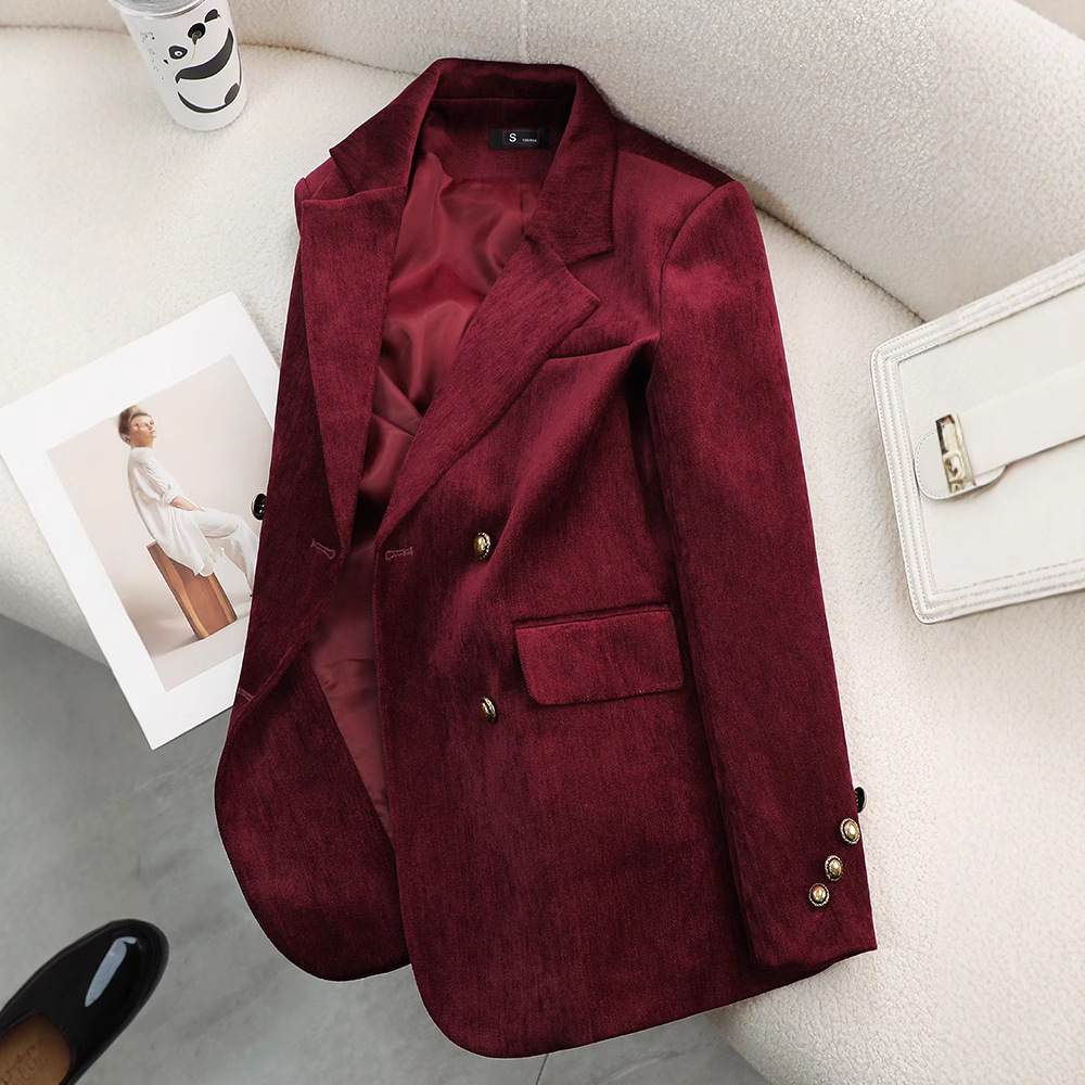 Fashion Ladies Blazer Coat Wom - Formal Winter Wear Women Jacket 评论和价格
