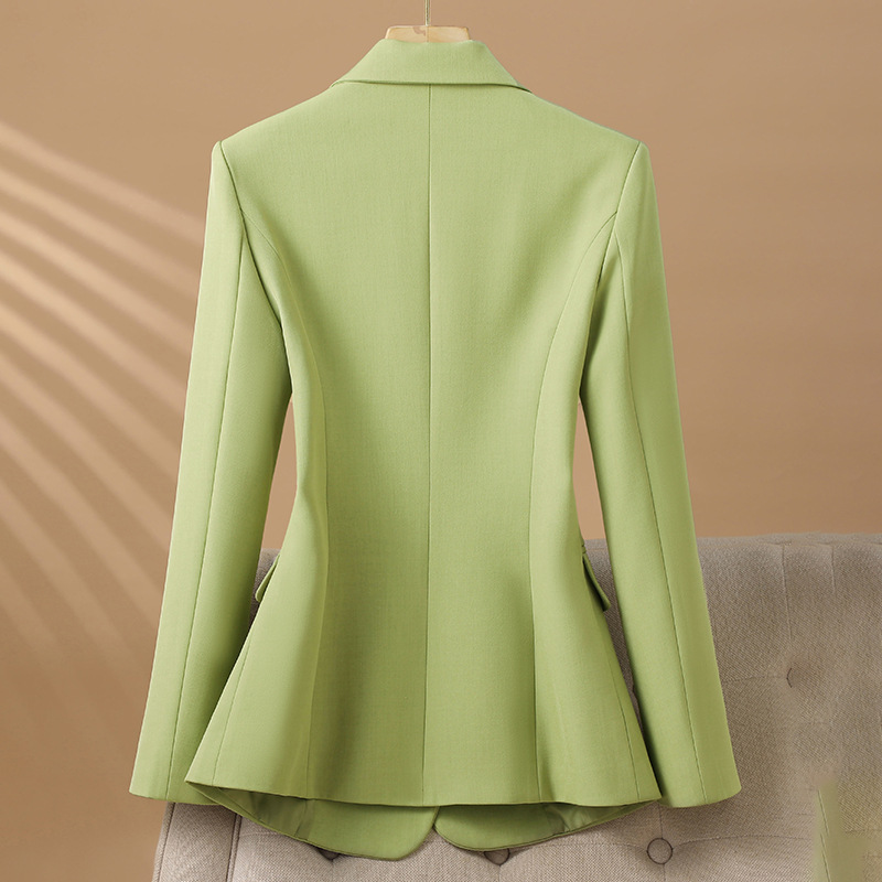 Fashion Women Blazer Long Slee - Formal Winter Wear Women Jacket 评论和价格