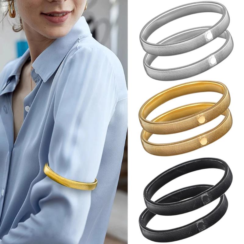 Anti-Slip Elastic Metal Armban - Women Formal Wear Shirts 评论和价格