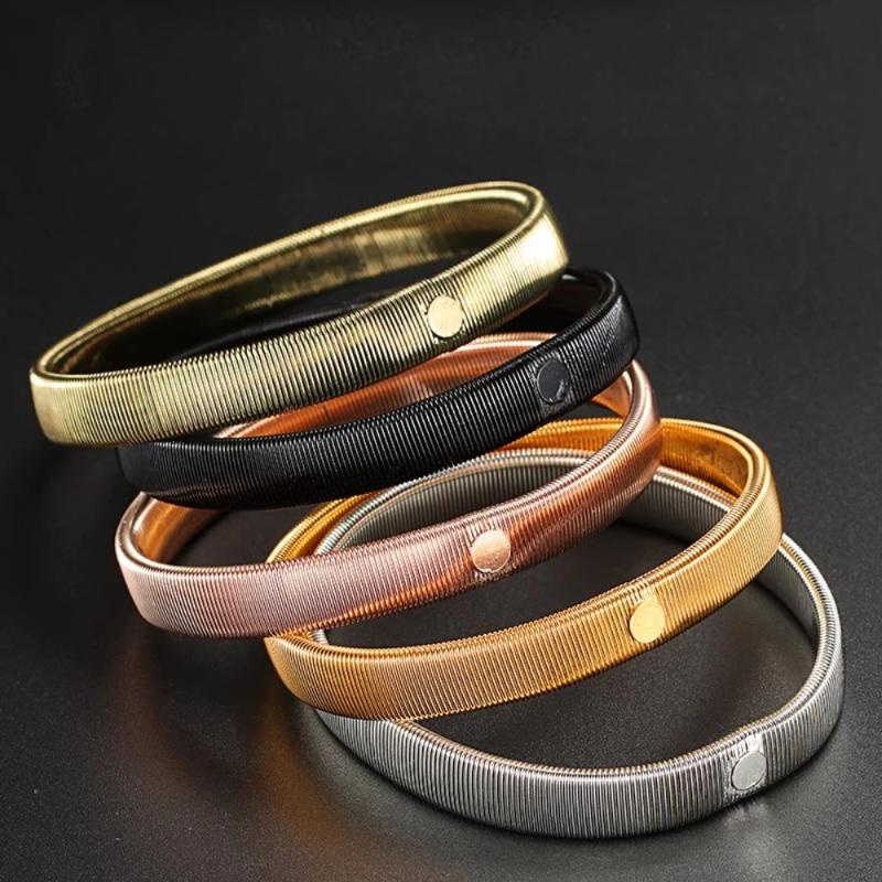 Anti-Slip Elastic Metal Armban - Women Formal Wear Shirts 评论和价格