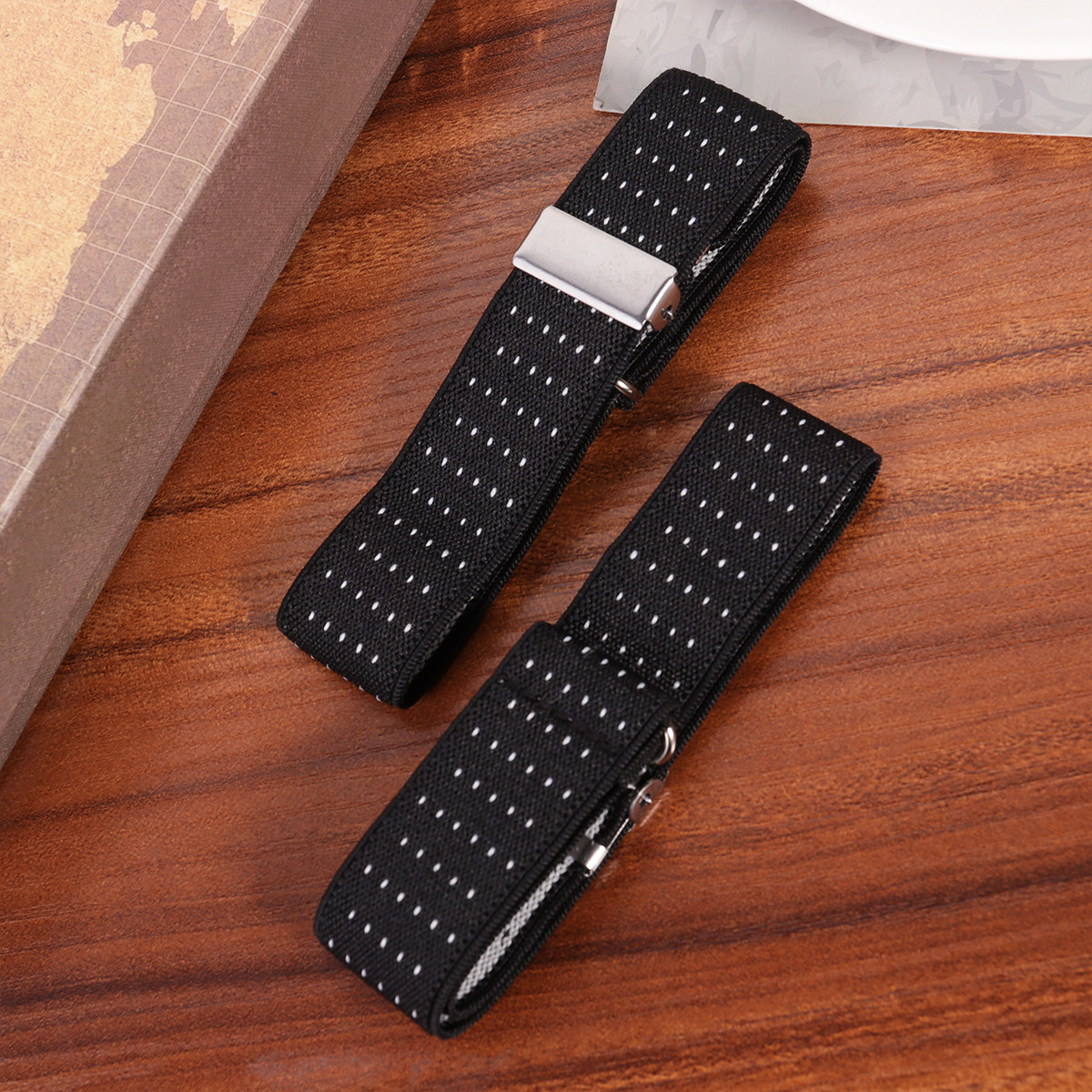 1Pair Anti Slip Shirt Armband  - Women Formal Wear Shirts 评论和价格