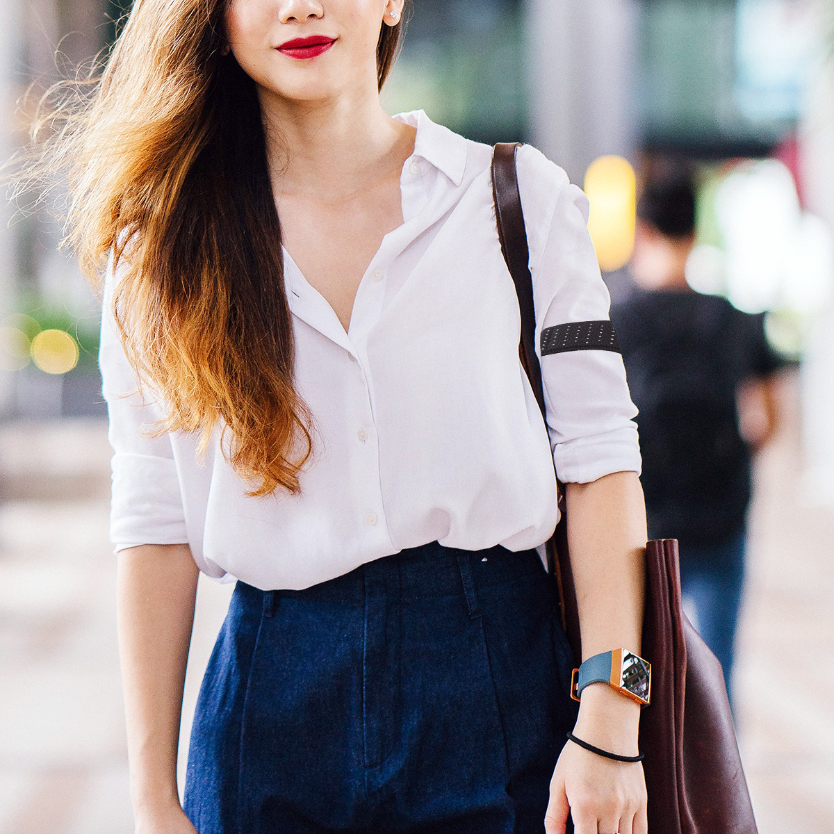 1Pair Anti Slip Shirt Armband  - Women Formal Wear Shirts 评论和价格