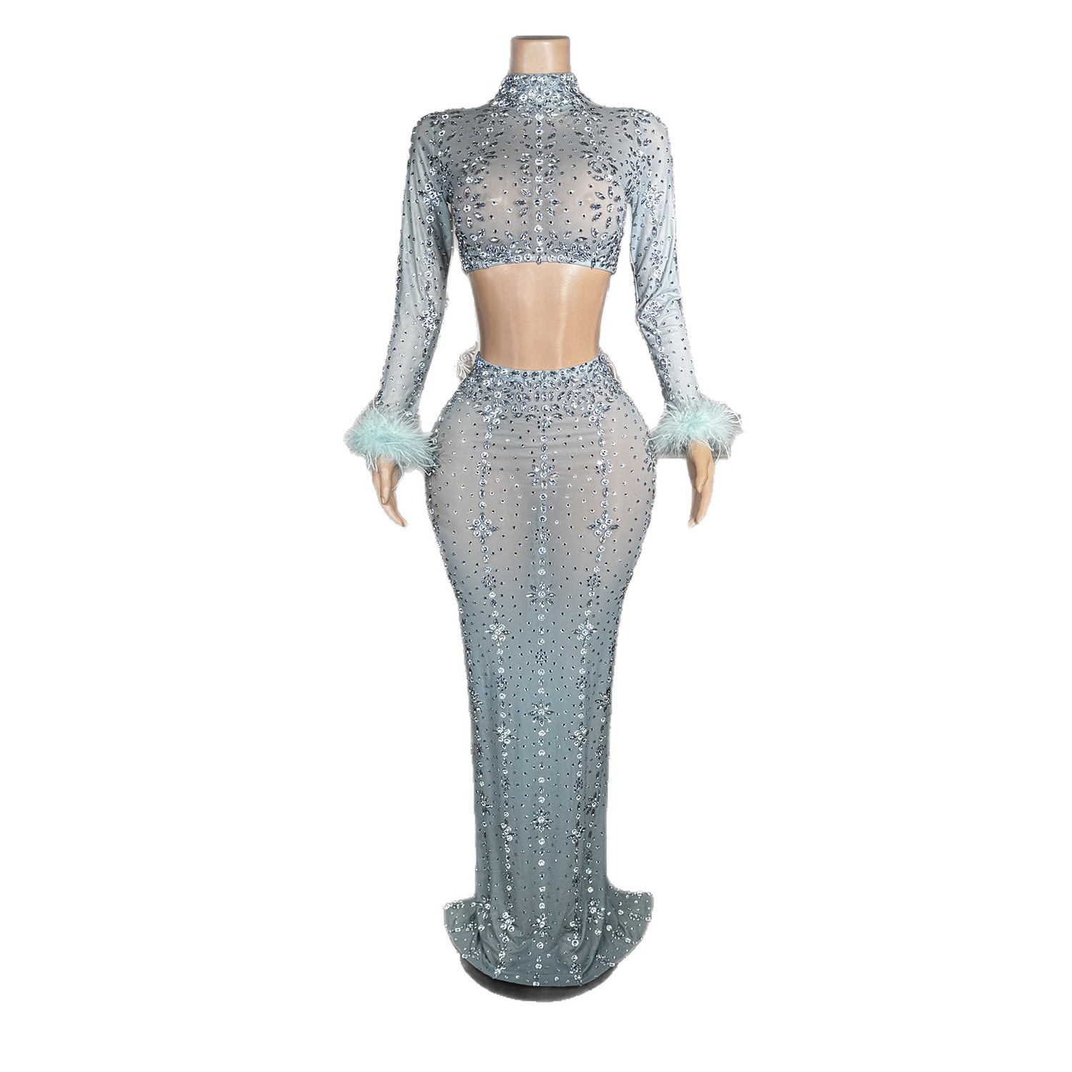 High end Two Piece Long Sleeve - High End Women'S Formal Wear 评论和价格
