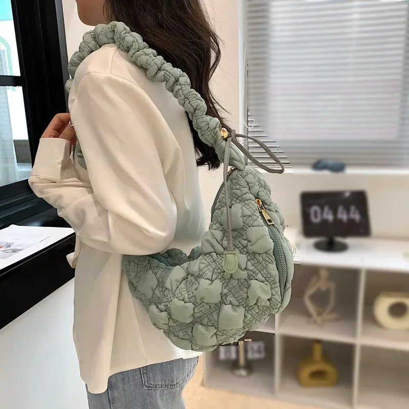 Niche Bubble Cloud Pleated Und - Shoulder Bag Structured 评论和价格