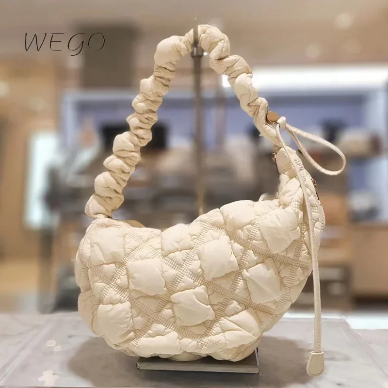 Niche Bubble Cloud Pleated Und - Shoulder Bag Structured 评论和价格