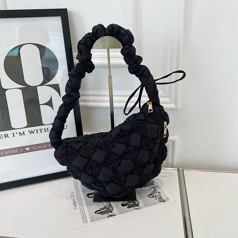 Niche Bubble Cloud Pleated Und - Shoulder Bag Structured 评论和价格