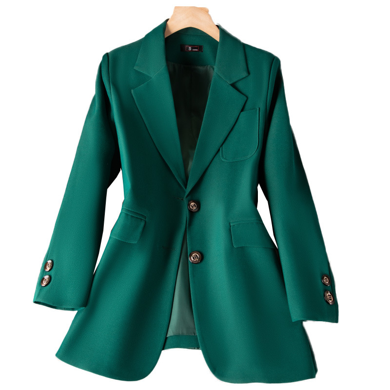 Blue Black Green Women Formal  - Formal Winter Wear Women Jacket 评论和价格